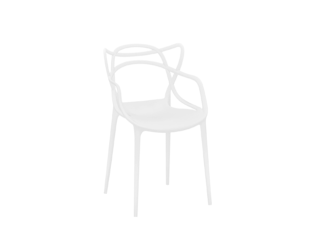 Bistro Plastic Chair 8131 White Buy One Take One 
