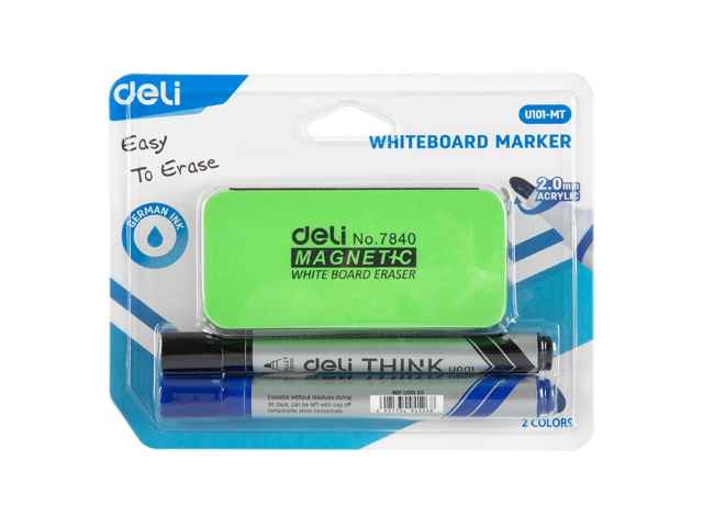 Deli U101-MT Whiteboard Marker Set