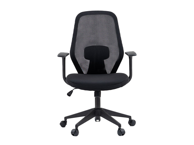 Managerial Chair 8388M-BK Mid Back Mesh Office Chair Black
