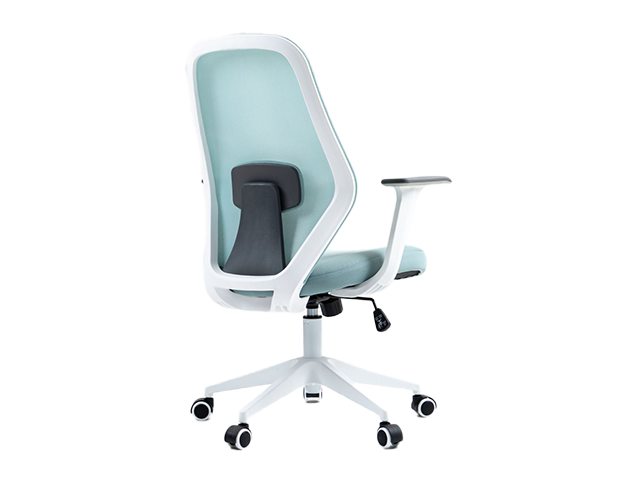Managerial Chair 8388M-WH Mid Back Mesh Office Chair Turquoise