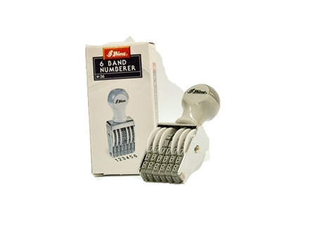 Shiny Numbering Stamp N-36 6 Digits 5mm
