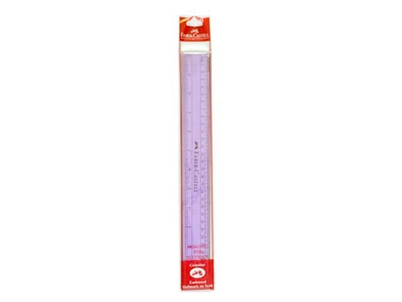 Faber-Castell Plastic Ruler #171220 12