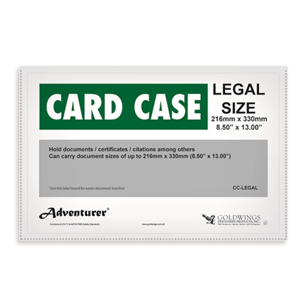Adventurer Card Case CC-Legal Plastic 216x330mm 