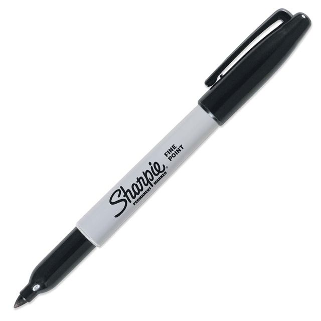 Sharpie Permanent Marker Fine Point Black