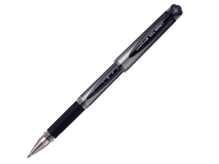 Uni Ball 1 Sign Pen UM 153S Impact Gel Black 1.0