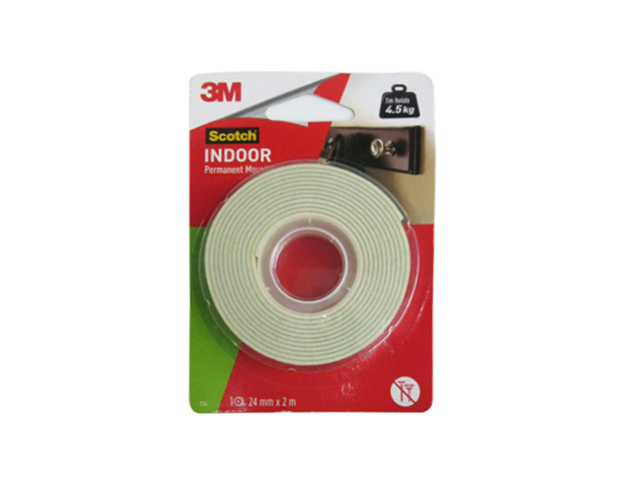 Scotch® Clear Mounting Tape CAT4010C, 1 in x 60 in