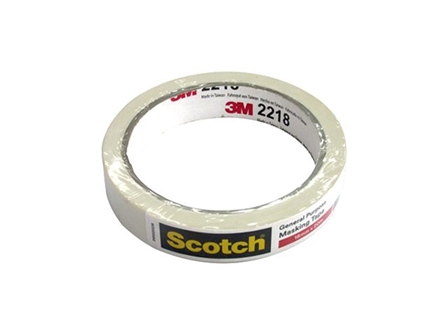 3M Tartan Masking Tape Cream 18mmx20m