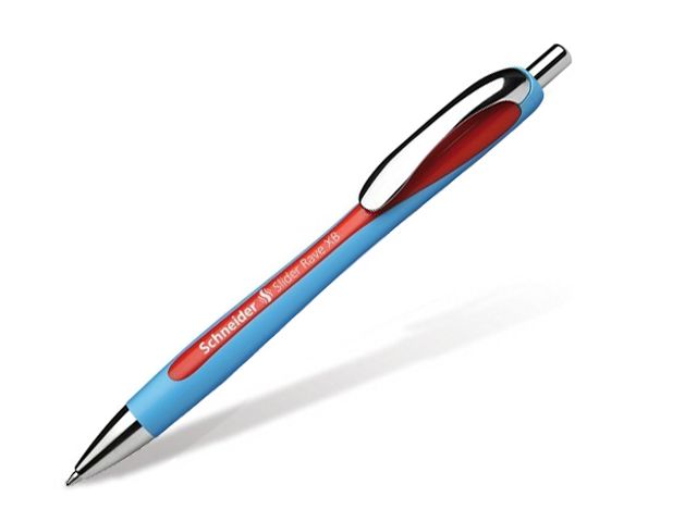 Schneider Slider Rave Ballpoint Pen XB #132502 Red