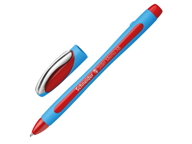 Schneider Slider Memo XB Ballpoint Pen Red