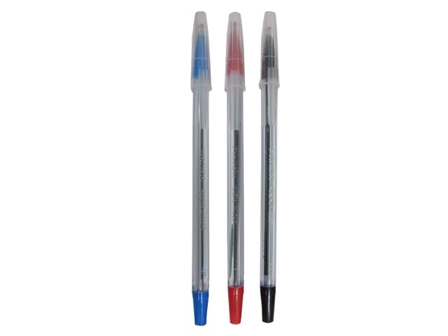 Panda Crystal Ballpen Asstd 0.7mm 3s