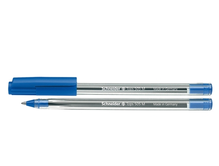Schneider Tops 505 M Ballpoint Pen #150603 Medium Blue