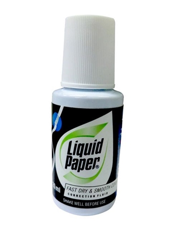 Liquid Paper Correction Fluid 20mL