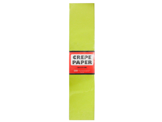 Click Crepe Paper Yellow 500 x 2440 