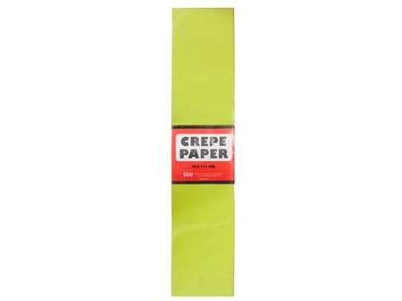 Click Crepe Paper Yellow 500 x 2440 