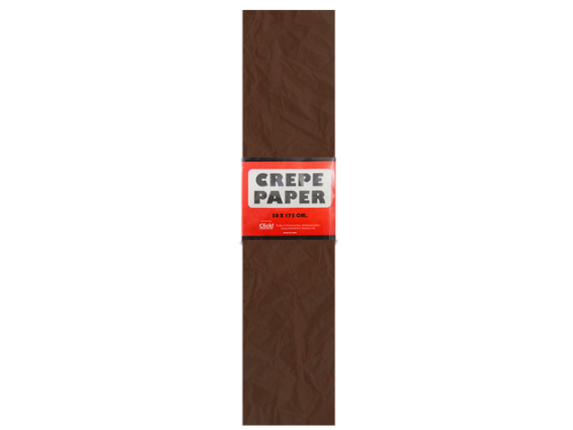 Click Crepe Paper Brown 500 x 2440