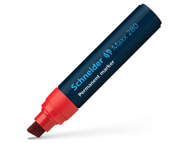 Schneider Maxx 280 Permanent Marker 4+12mm Red 