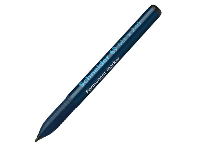 Schneider Maxx 240 Permanent Marker #124001 1-2mm Black