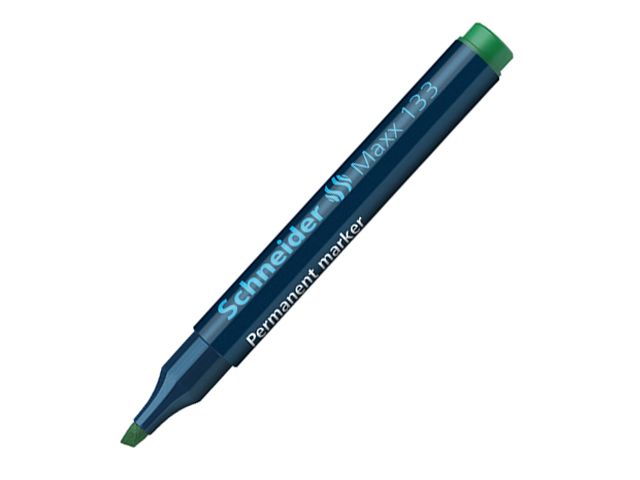 Schneider Maxx 133 Permanent Marker #113304 Chisel 1-4mm Green