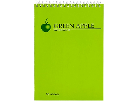 Green Apple Mini Memo Notebook G-280OE 76x127mm