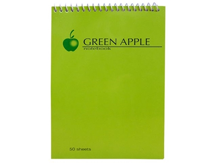 Green Apple Memo Notebook G-0580-OE 80LVS 127x178mm