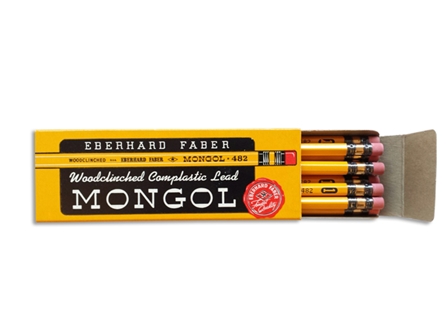 Mongol Pencil #1 Soft Yellow 12/Box