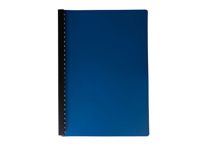NonBrand Clearbook Refillable 27H NeonBlue Legal 20Sheets