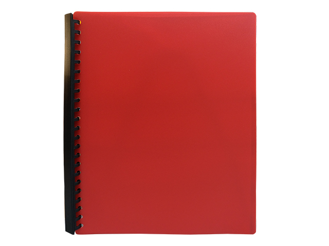 Jodric Clear Book Refillable RB2320 Red A4 20Sheets
