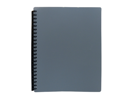 NonBrand Clear Book Refillable 2320 Gray A4 20Sheets 