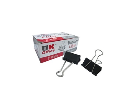 UK Office Binder Clips Black 2