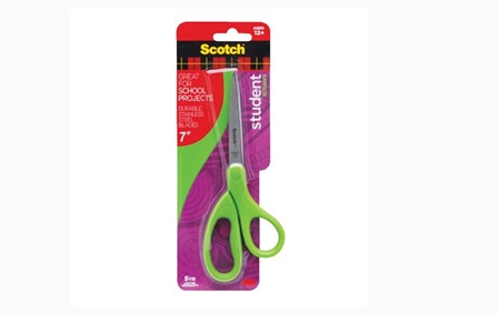 3M Scotch Scissors Student  Assorted 7