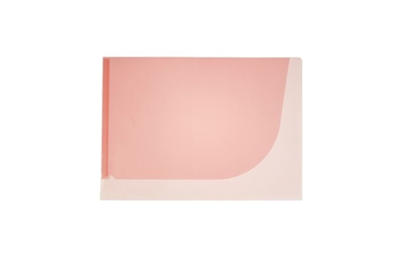 Double Pocket Folder ZP013A Plastic Clear A4