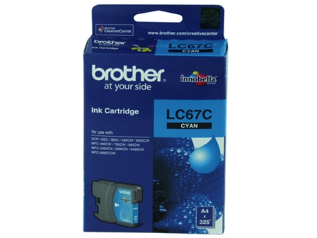 Brother LC-67 Ink Cartridge Cyan