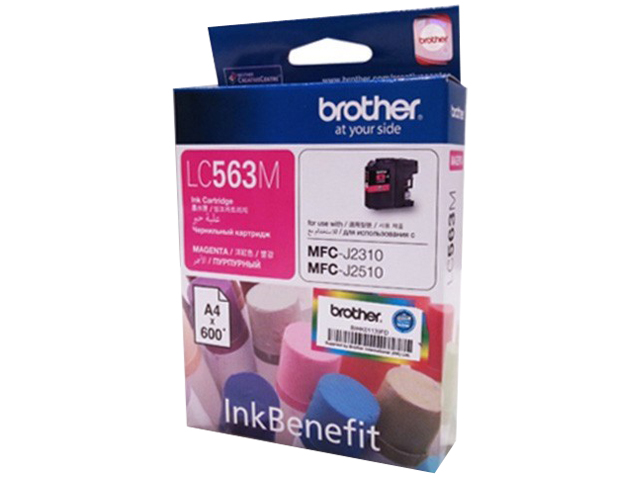 Brother LC-563 Ink Cartridge Magenta