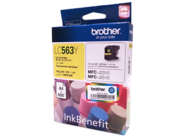 Brother LC-563 Ink Cartridge Yellow
