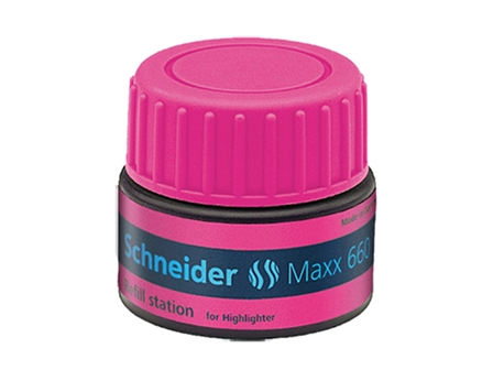 Schneider Max 660 Highlighter Refill Station Job 150 Pink