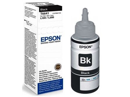 Epson Ink Bottle C13T664100 Black 