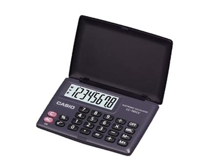 Casio Calculator LC160LV-Black 8 Digits