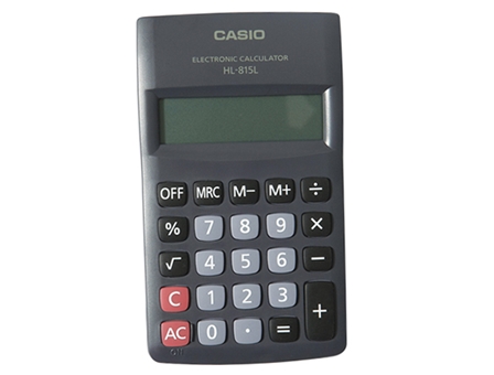 Casio Calculator HL815L-BK-W 8 Digits
