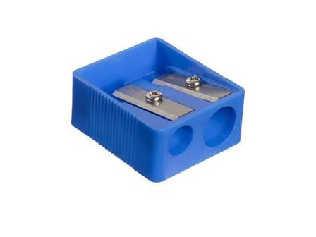 Joy Pencil Sharpener 2 Holes Assorted 