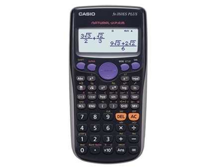Casio fx-350ES PLUS Scientific Calculator Black