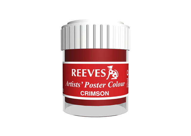 Reeves Poster Colour 485425 Crimson 22ml