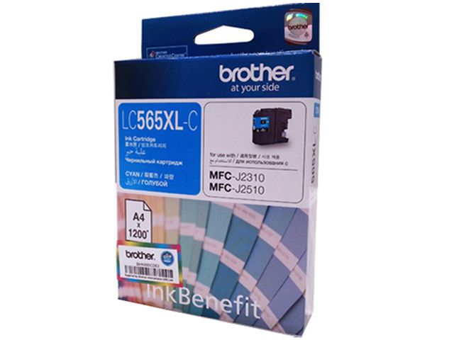 Brother LC-565XL High Yield Ink Cartridge Cyan