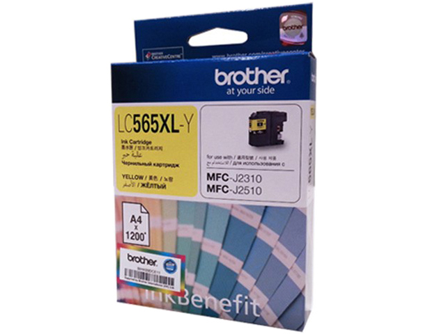 Brother LC-565XL High Yield Ink Cartridge Yellow
