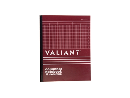 Valiant Columnar Book 8 Columns 50Lvs 216x280