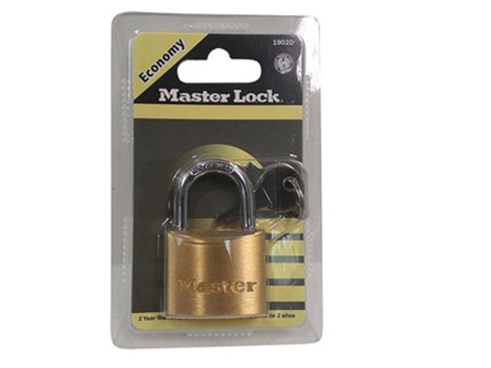 MasterLock Padlock  MS-P-1902D Solid Brass 40mm