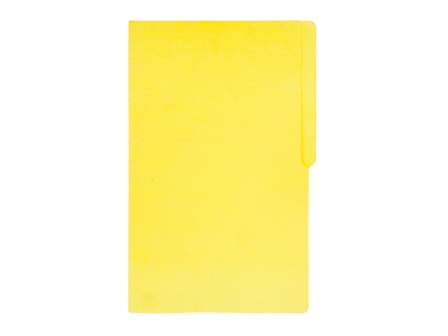 Click Folder Pre-Punched Legal Yellow