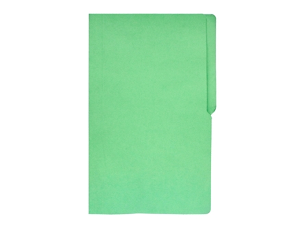 Click Folder Pre-Punched Legal Green