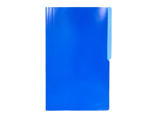 Click Folder Pre-Punched Legal Blue 