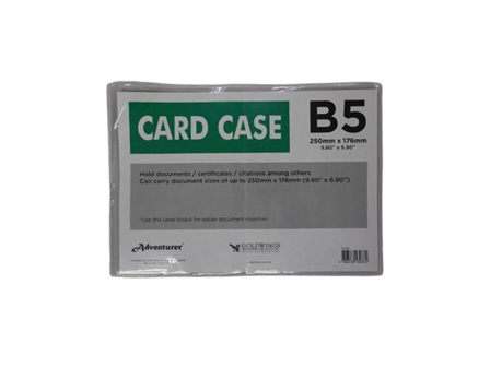 Adventurer Card Case CC-B5 Clear 9.8 x 6.9