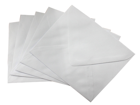Sonoma Baronial Envelope #5 White 10 pcs 